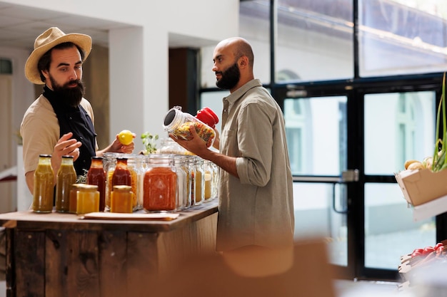 customer choosing various food products 482257 96933